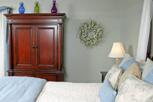 Relaxing Organized Bedroom